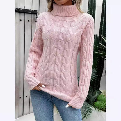 Pull Col Roulé Torsadé – Élégance et Confort pour Toutes les Occasions