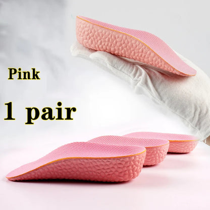 WalkSole - Rose / 1.5 cm, Rose / 1.5 cm , Semelles de Soutien de la Voûte Plantaire pour Pieds Plats - Confort et Performance