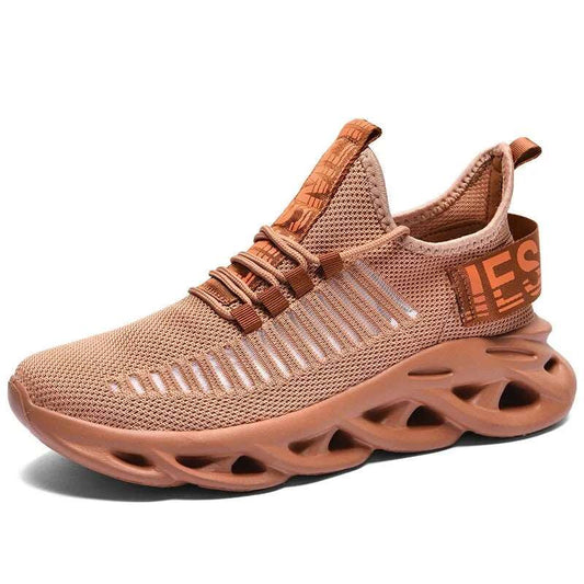 WalkSole - 41 / Brown, 41 / Brown , Sneakers Hommes Confort Optimal