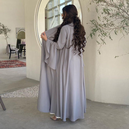 Abaya cardigan safiya two pieces