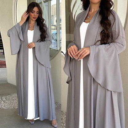 Abaya cardigan safiya two pieces