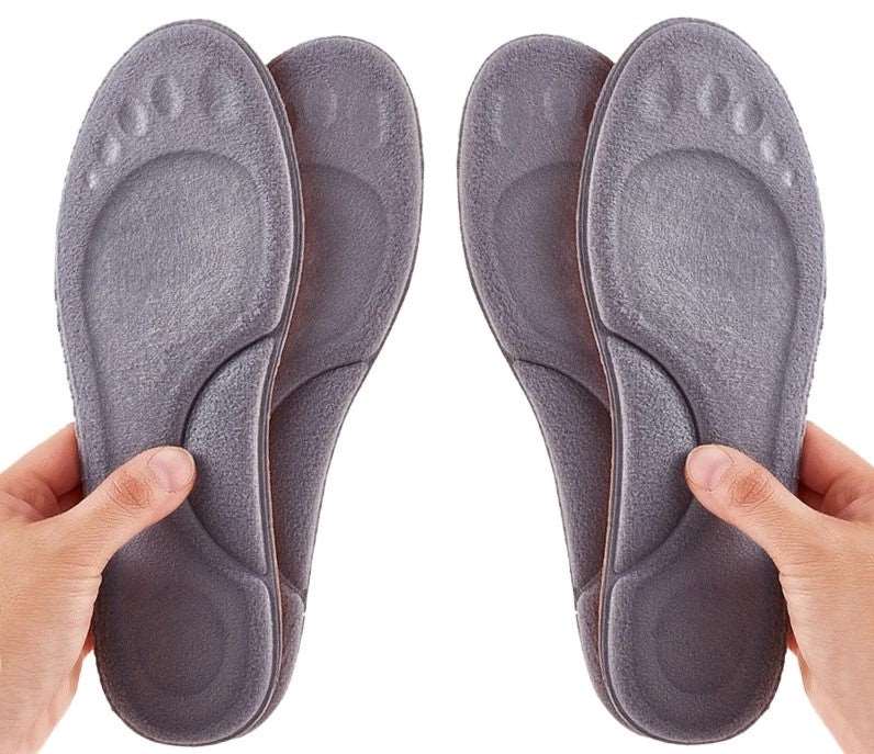 WalkSole - 4pcs - Gris / EU 35-36, 4pcs - Gris / EU 35-36 , Semelles Chauffantes Confort 2 Paires