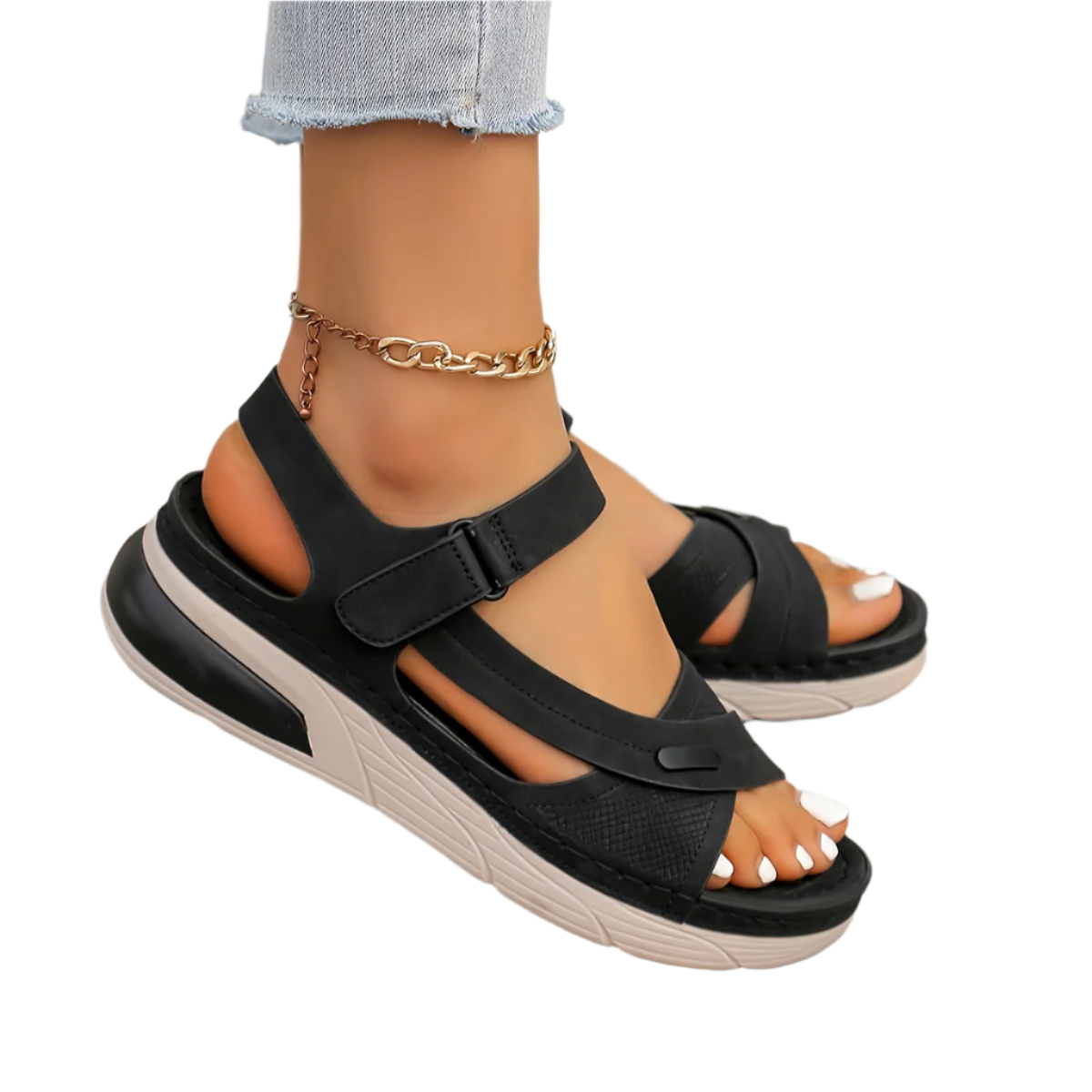 BreezeLift Ultra Light Wedge Sandals