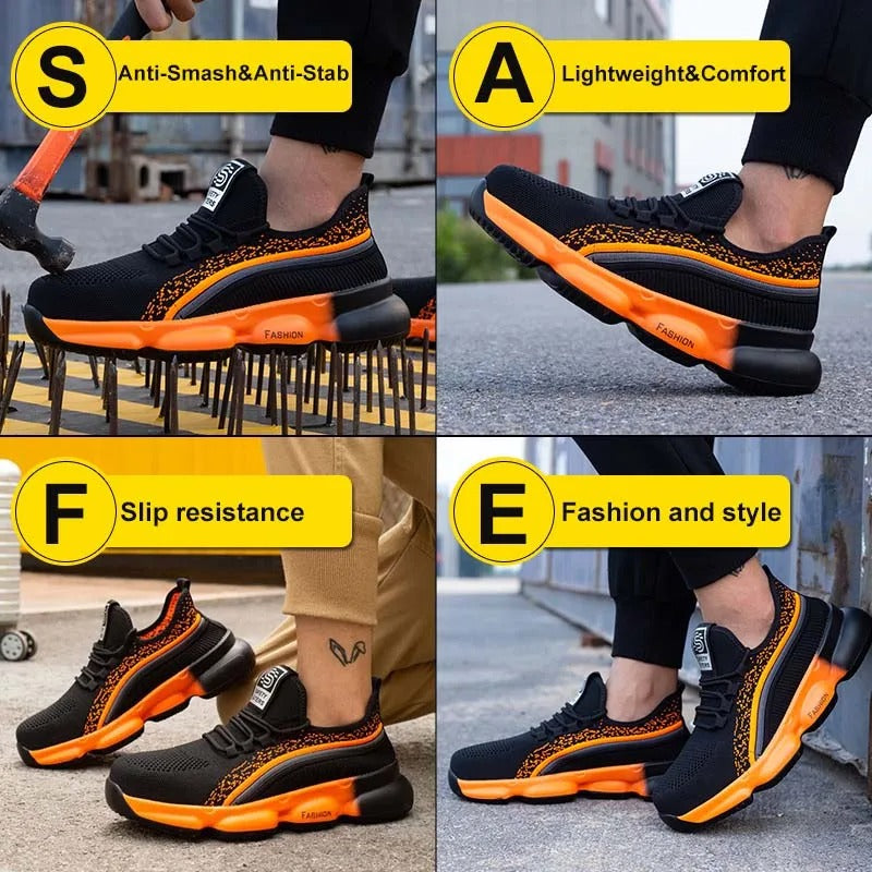 Chaussures de travail de sécurité à la mode