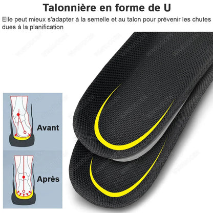 Semelles orthopédiques Premium en Gel 3D pour la fasciite plantaire