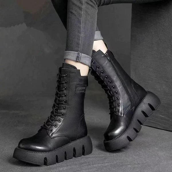 WalkSole - Noir / 35, Noir / 35 , Ricky - Bottes pour femmes nouvelle mode