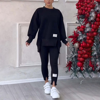 Ensemble décontracté sweat-shirt et legging pour femmes